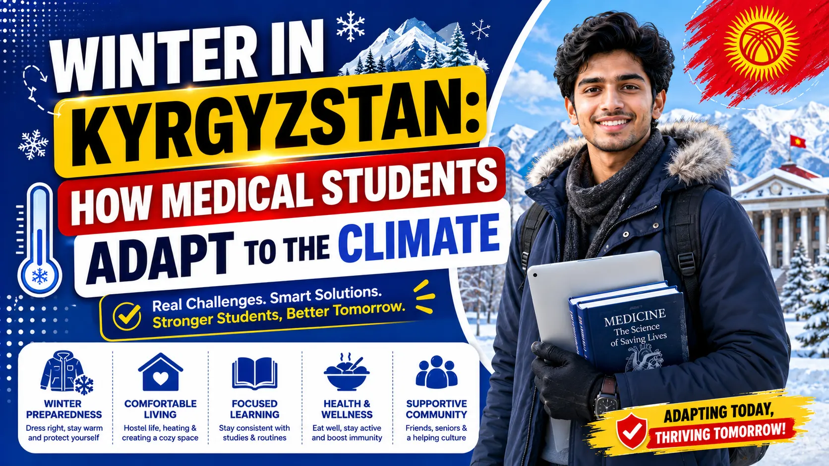 Winter in Kyrgyzstan: How Medical Students Adapt to the Climate